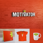 Фирменный стиль для life coaching center Motivator
