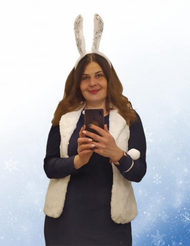 Новогодний зайчик