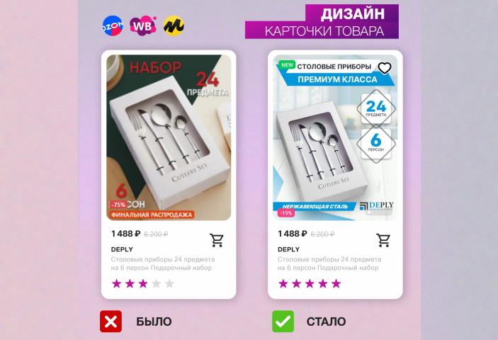 Посуда для WB