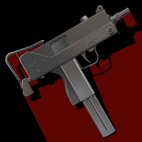 Ingram MAC-10 (вектор)