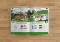 Каталог домов, разворот