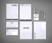 eStudio Бланк, папка, конверты, ручки