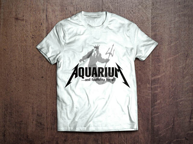 Футболка Aquarium белая