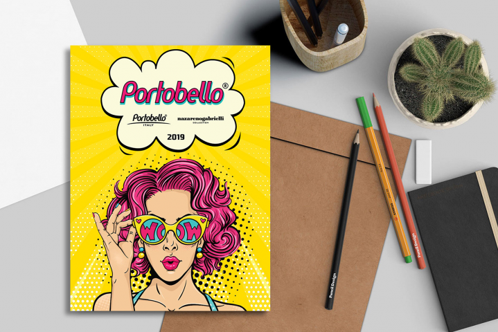 Дизайн обложки каталога Portobello