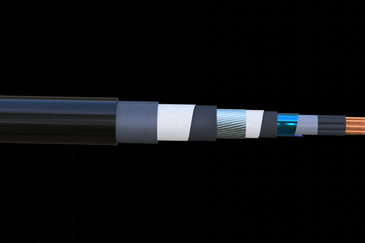 3d модель кабеля