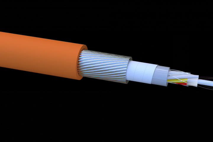 3d модель кабеля