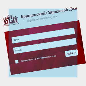 Разработка дизайна личного кабинета страхового агента