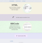 Online converter HTML to BBCode