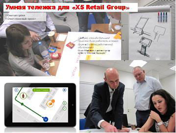 Умная тележка для X5 Retail Group