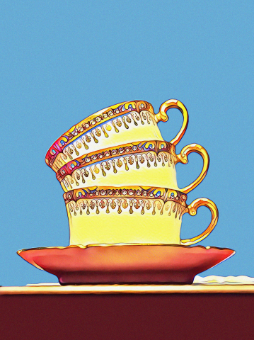 Картина "Сервиз"