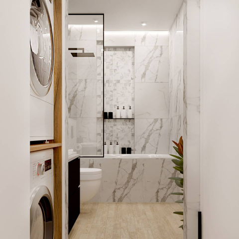 Flat Duo Bathroom