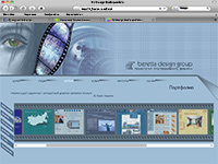 2002. Сайт собственной дизайн-студии (предыдущая версия)
