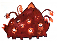 Strawberry monster