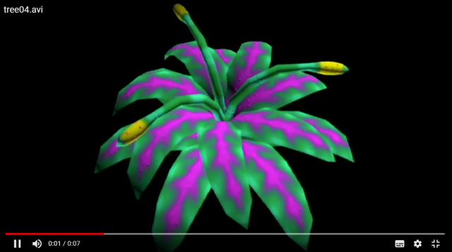 Инопланетное растение