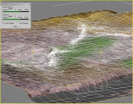 Модель террайна (лоу-поли)