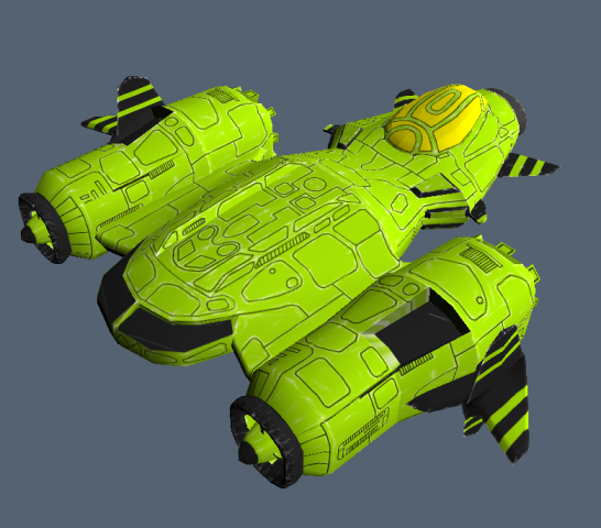 Кар для Sci-Fi гонок