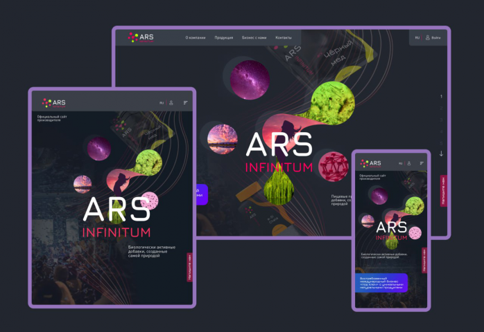 Веб-сайт для МЛМ