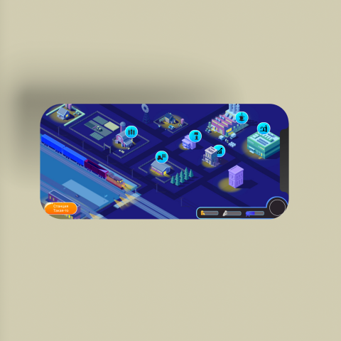 Интерфейсы для игры в социальной сети