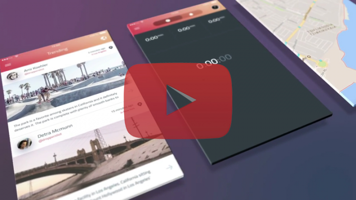 Анимация экранов приложения