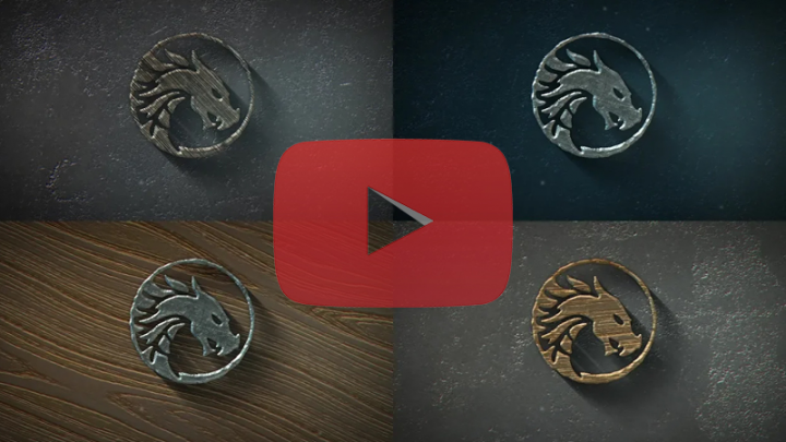 Grunge Cinematic Logo Reveal