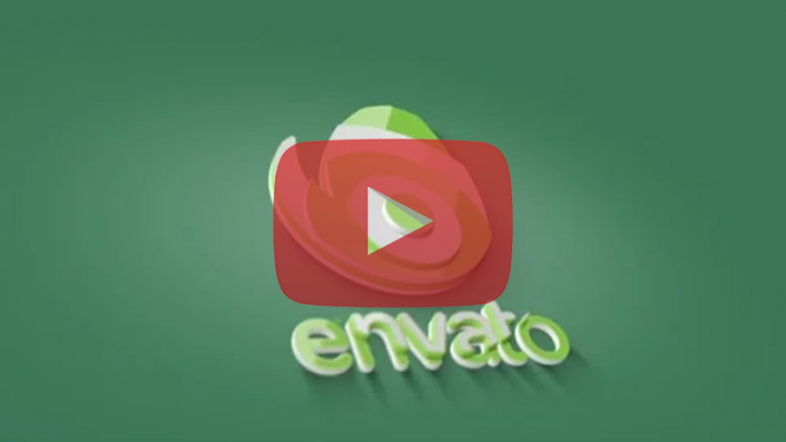Glossy Plastic Logo Reveal