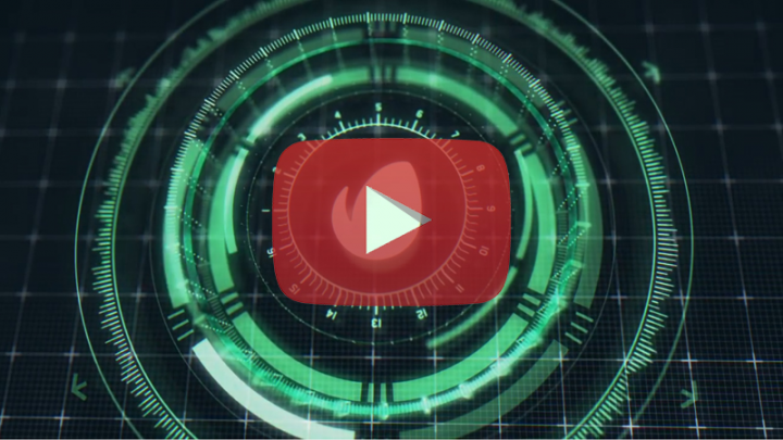 Futuristic HUD Logo Reveal