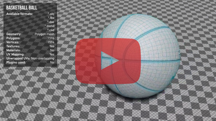 Basketball Ball (Subdivision Surface)