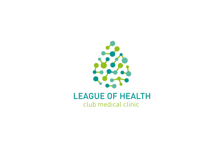 Логотип компании «League of health»
