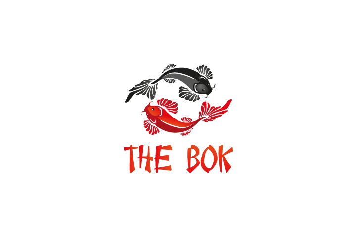 Логотип кейтеринга «The Bok»