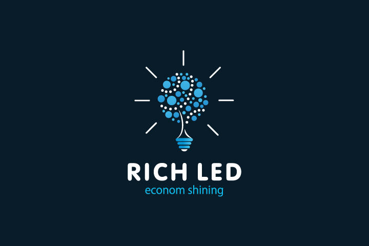 Логотип компании «Rich Led»