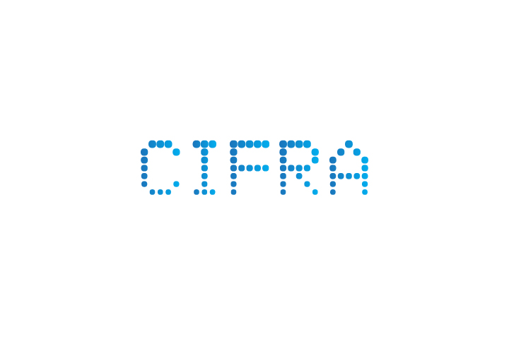 Логотип магазина электроники «CIFRA»