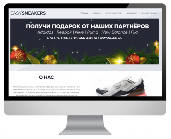 Таргетированная реклама на easysneakers.ru