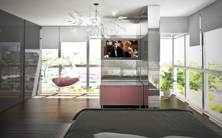 Современная спальня