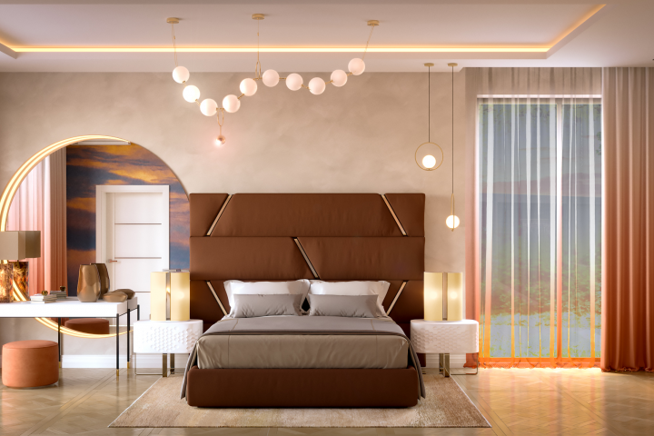 Современная спальня