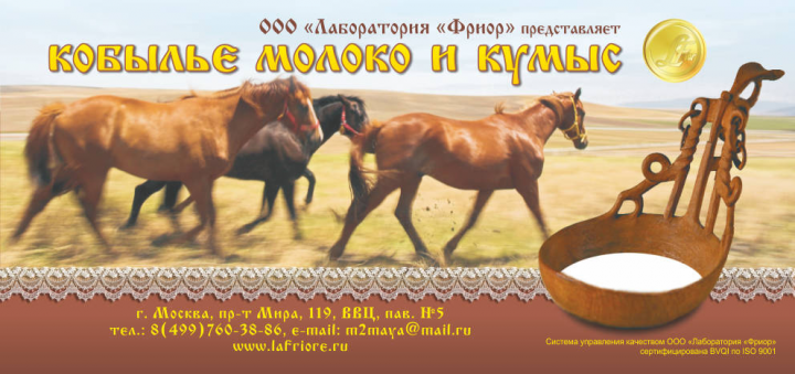 Флаэр "Кумыс"