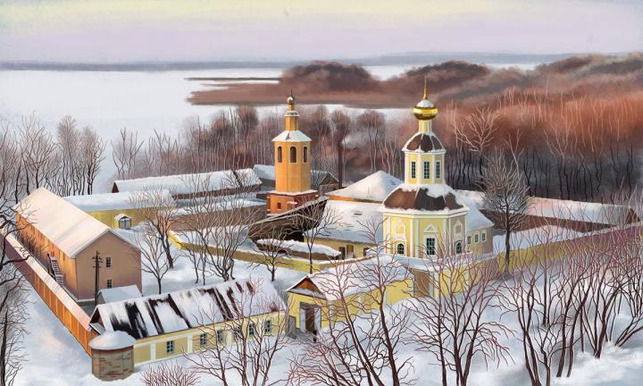 Зимняя открытка