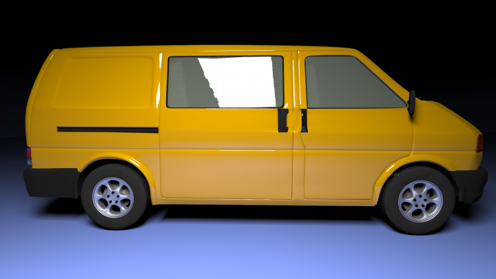 VW T4 сбоку