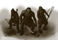 фоновая заставка "Орки-рекруты"