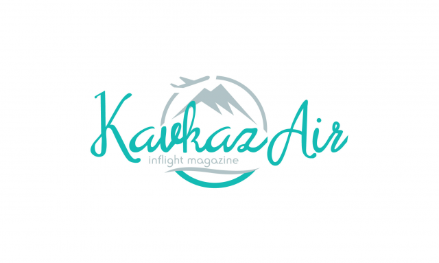 Логотип бортового журнала "Kavkaz Air"