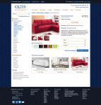 Верстка интернет магазина "Oltis"