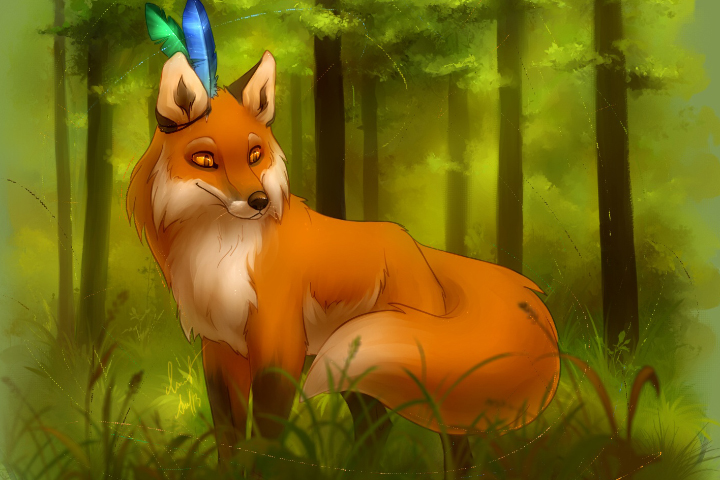 Лиса-шаманка