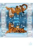 Календарь-домик на 2010 год