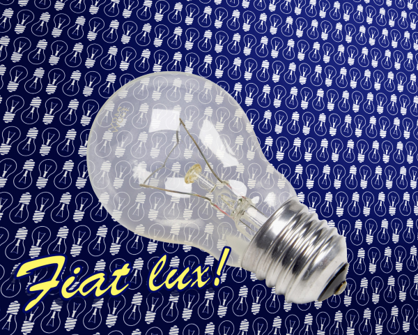 Баннер Fiat lux!