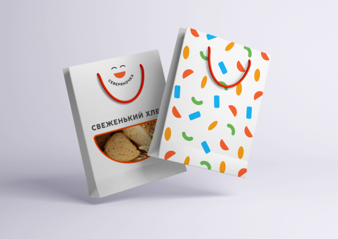 Дизайн фирменного стиля «Северяночка»