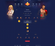 Верстка сайта (20 страниц) для игрового проекта Ring