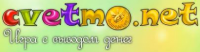 Логотип для игры Цветмо.нет