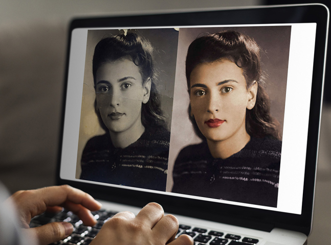 Ретушь и раскрашивание старых фотографий