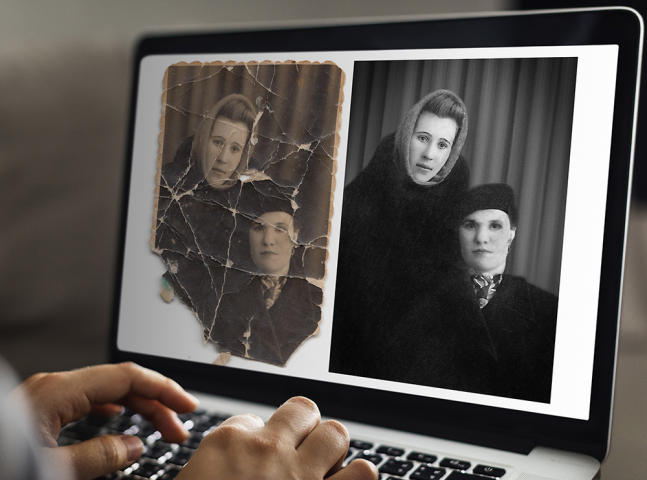 Ретушь и восстановление старых фотографий