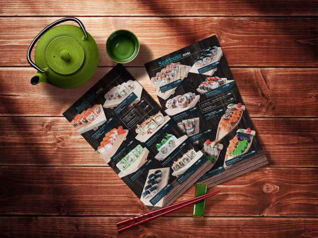 Кафе SeaHause. Дополнительное меню