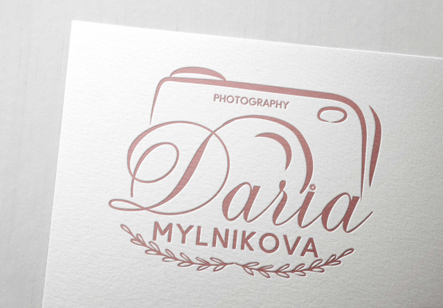 логотип для фотографа в1